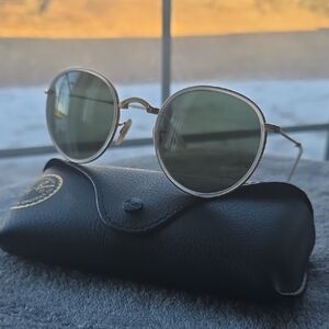 Ray-Ban Round FOLDABLE Sunglasses 51-22